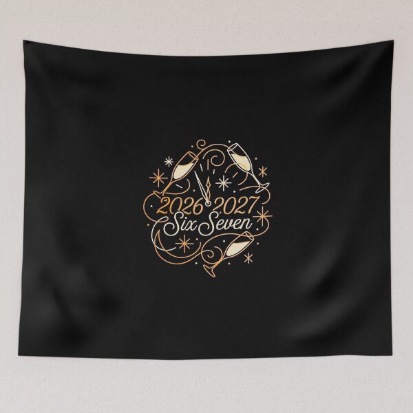 Item preview, Copy of Minimalist Line Art Six Seven new year designed and sold by nvrprooo.