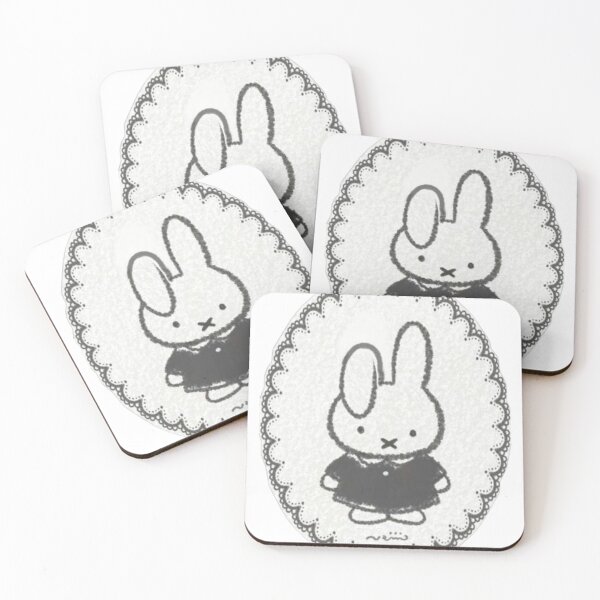 Item preview, Cute Miffy Bunny Coquette Lace Frame Design    designed and sold by yuennbunn.