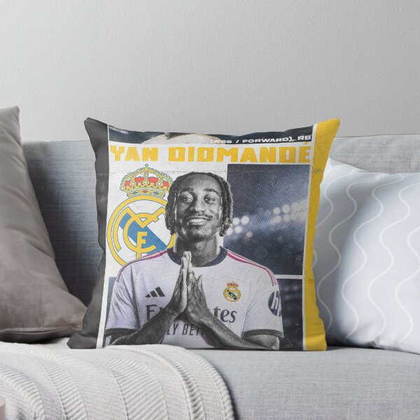 Item preview, Yan Diomande Real Madrid Sports Art Football Graphic Poster designed and sold by Shopunte.