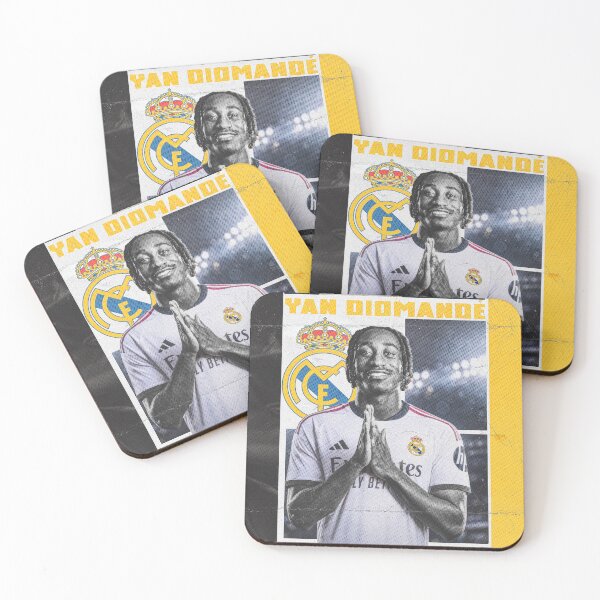 Item preview, Yan Diomande Real Madrid Sports Art Football Graphic Poster designed and sold by Shopunte.