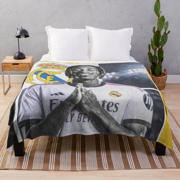 Item preview, Yan Diomande Real Madrid Sports Art Football Graphic Poster designed and sold by Shopunte.