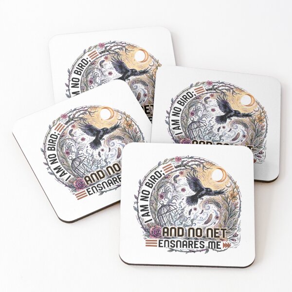 Item preview, I Am No Bird And No Net Ensnares Me Jane Eyre Book Lover designed and sold by fben-design.