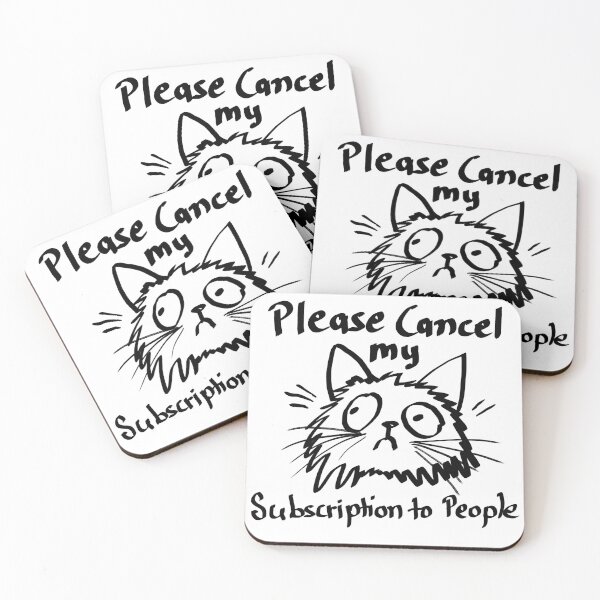 Item preview, Please Cancel My Subscription to People designed and sold by DeepArt100.