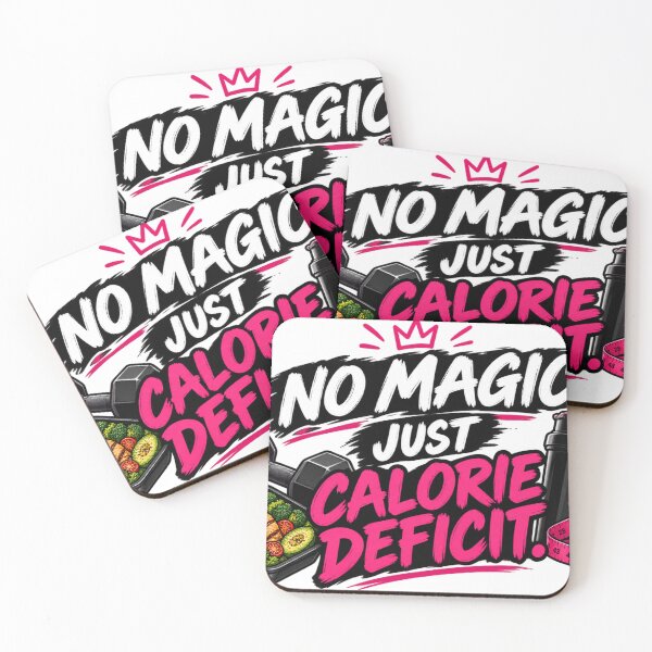 Item preview, Calorie Deficit Not Excuses Fitness Motivation Design designed and sold by The Happiness Market .
