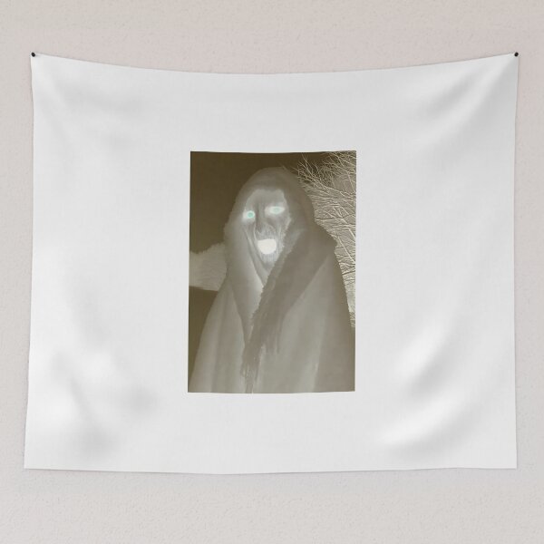 Item preview, Eerie Snow Wraith with Glowing Eyes Inverted designed and sold by D6rkT3chDemon.