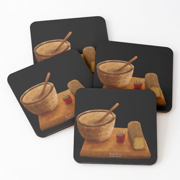 Item preview, Home Baking (on black) designed and sold by dragonthorn-art.