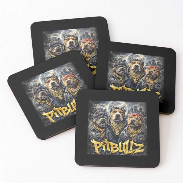 Item preview, Pitbull Dog Moon Gangster  designed and sold by neoultra.