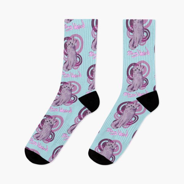 Item preview, Cute multi eyed cat illustration | Stay weird designed and sold by pinkybat.