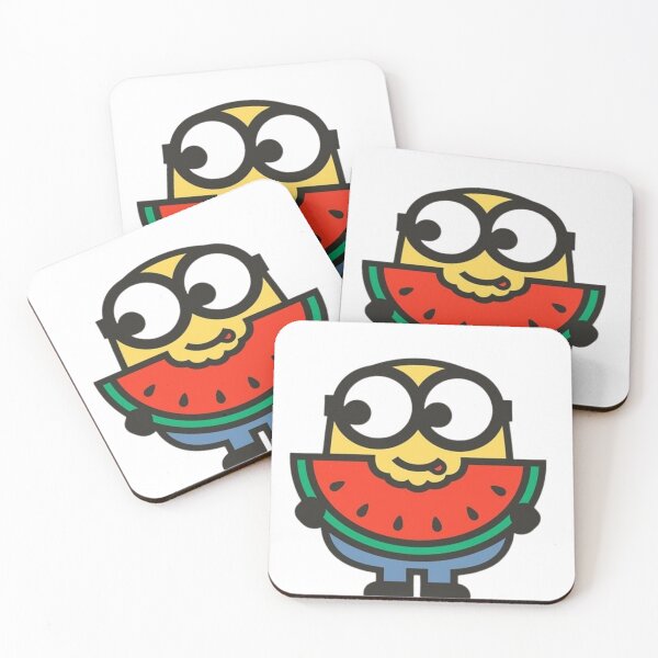 Item preview, Funny Minions Watermelon Fruit Cartoon Art    designed and sold by yuennbunn.