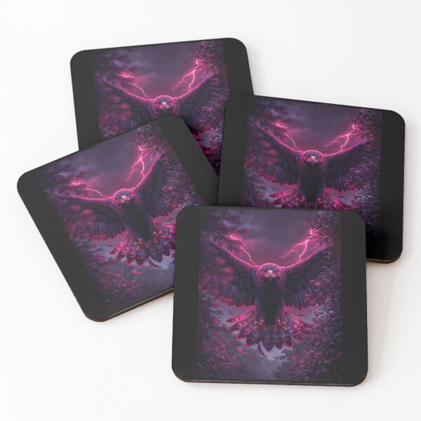 Item preview, Majestic Eagle in Neon Storm designed and sold by Enea Kelo.