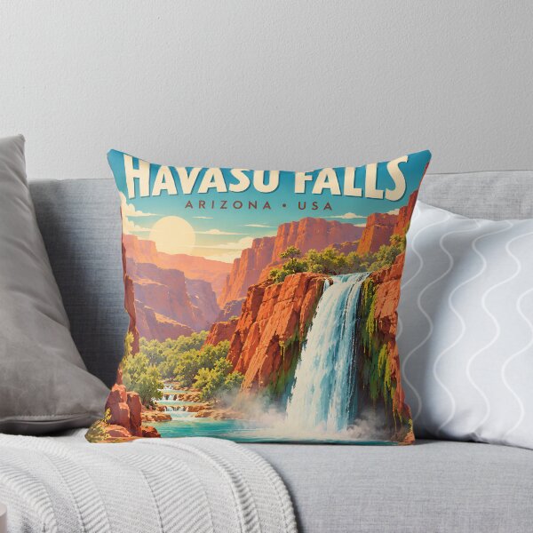 Item preview, Vintage Havasu Falls Arizona designed and sold by Imaginationbeyond.