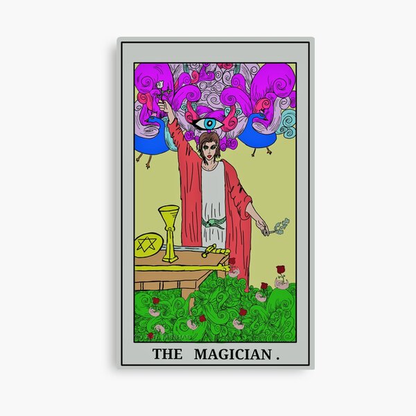 'The Magician' (c) A.R. Minhas 2018 Canvas Print