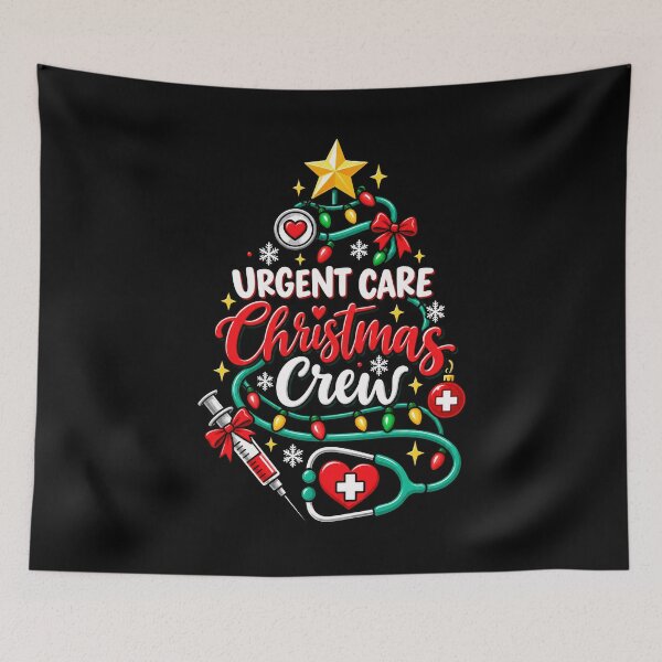 Item preview, Urgent Care Christmas Crew Design for Healthcare Workers designed and sold by rafaeltto.