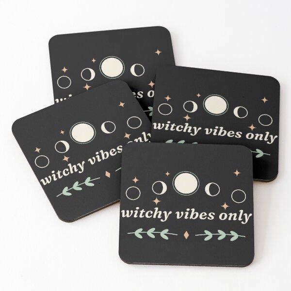 Item preview, Witchy Vibes Only (Light Text) designed and sold by MaknArtist.