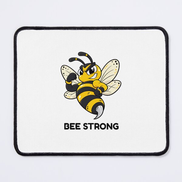 Item preview, Bee Strong - Muscular Cartoon Bee Gym Motivation Design designed and sold by walbayzon.