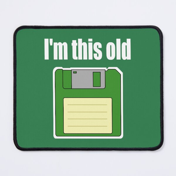 Item preview, I'm this old - Floppy Era (Green Edition) designed and sold by pikpoc.