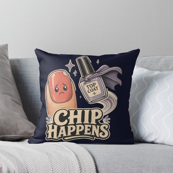 Item preview, Chip Happens Shirt, Funny Nail Tech T-Shirt, Nail Pun Tee, Manicurist Gift Shirt, Vintage Chipped Nail Graphic designed and sold by TshirtsLabs.
