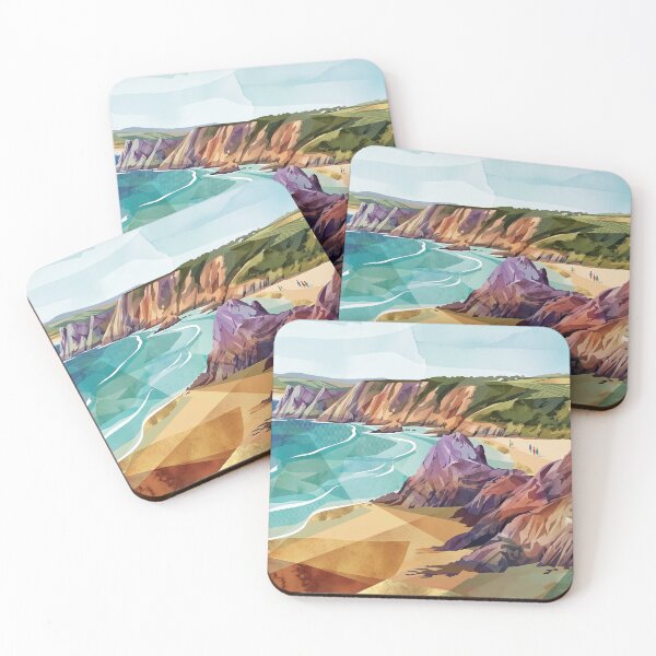 Item preview, Tor Bay and Cliffs Gower Peninsula, Wales designed and sold by ArtworkNorth.
