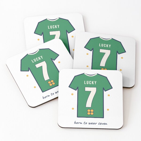 Item preview, Lucky Number 7 Soccer Jersey Born To Wear Seven designed and sold by Inside Joke Studio.