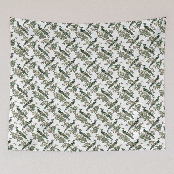 Item preview, Japanese Kachoga Birds and Peonies Pattern designed and sold by ArtfulAlchemy1.