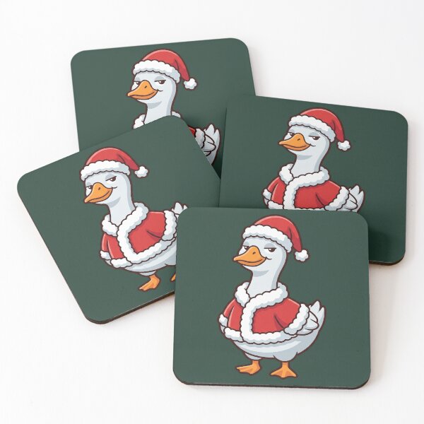 Item preview, Santa Goose Porch Statue Christmas designed and sold by Rariks.