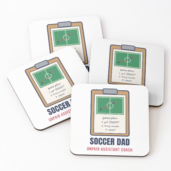 Item preview, Soccer Dad Unpaid Assistant Coach Funny designed and sold by Inside Joke Studio.