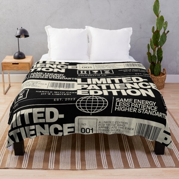 Item preview, Limited Patience Edition designed and sold by Bulografik.