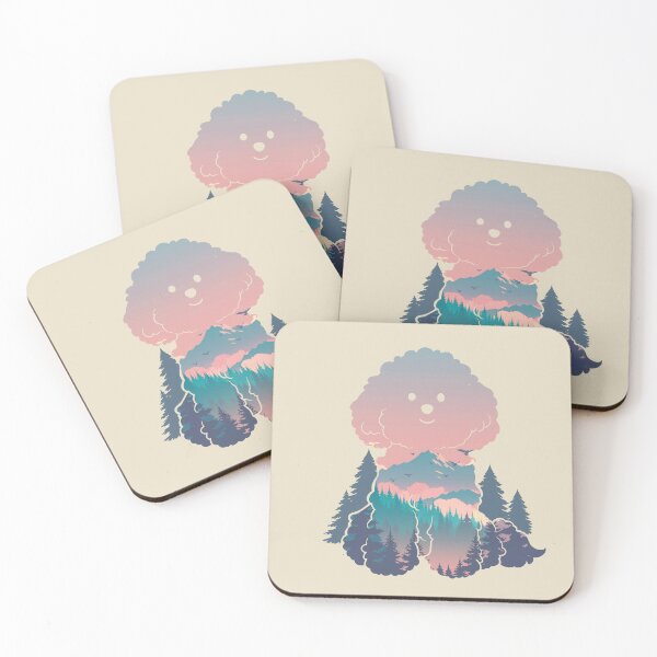 Item preview, Cute Poodle Dog Forest Nature designed and sold by mustbewhy.