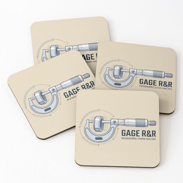 Item preview, Gage R&R Measurement System Analysis Design designed and sold by Amr Darwish Graphic designer.
