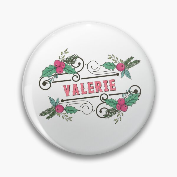 Item preview, Valerie Personalized Custom Christmas Name - Cool & Funny Design for Women and Girls designed and sold by Watsonarts.