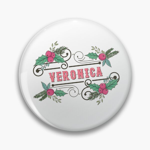 Item preview, Veronica Personalized Custom Christmas Name - Cool & Funny Design for Women and Girls designed and sold by Watsonarts.