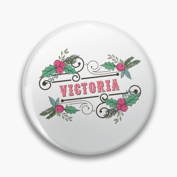 Item preview, Victoria Personalized Custom Christmas Name - Cool & Funny Design for Women and Girls designed and sold by Watsonarts.