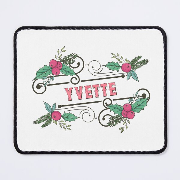Item preview, Yvette Personalized Custom Christmas Name - Cool & Funny Design for Women and Girls designed and sold by Watsonarts.