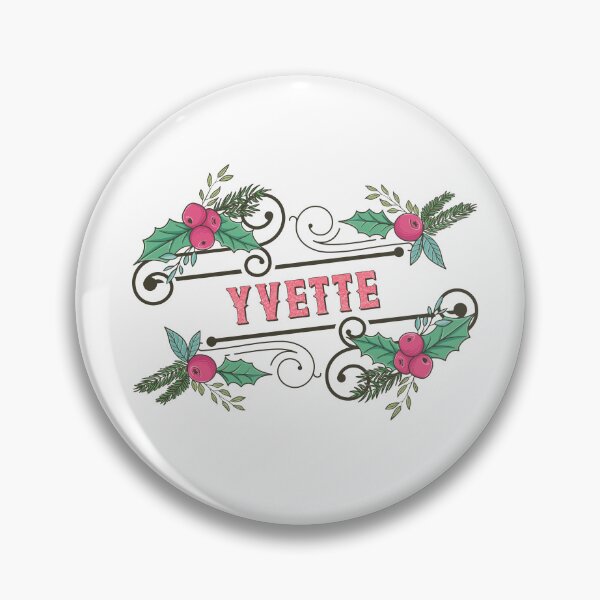 Item preview, Yvette Personalized Custom Christmas Name - Cool & Funny Design for Women and Girls designed and sold by Watsonarts.