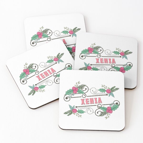 Item preview, Xenia Personalized Custom Christmas Name - Cool & Funny Design for Women and Girls designed and sold by Watsonarts.
