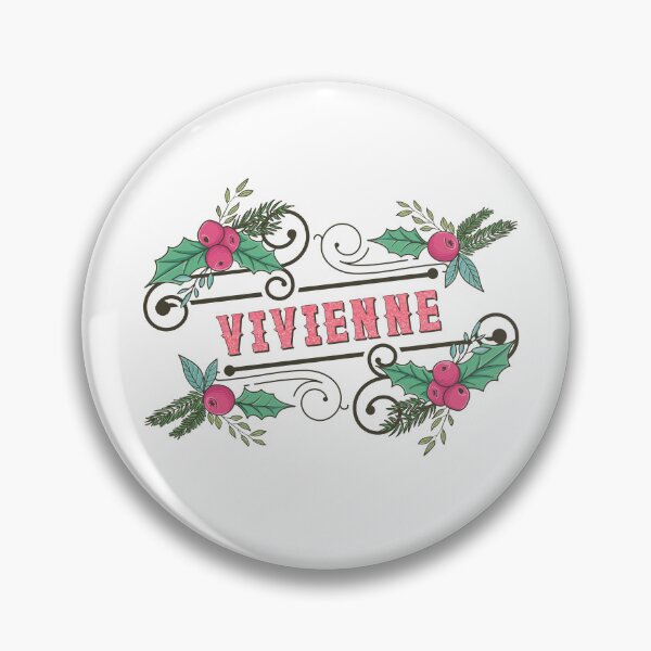 Item preview, Vivienne Personalized Custom Christmas Name - Cool & Funny Design for Women and Girls designed and sold by Watsonarts.