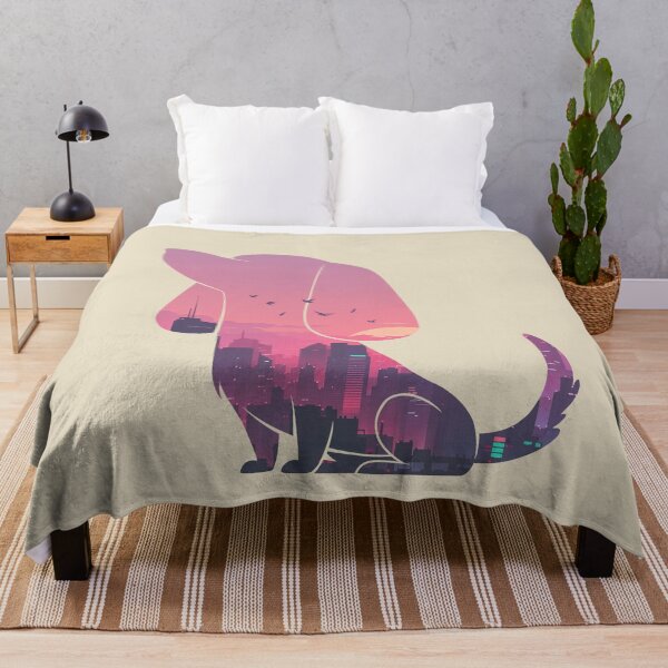Item preview, Dachshund Dog Sunset Cityscape designed and sold by mustbewhy.