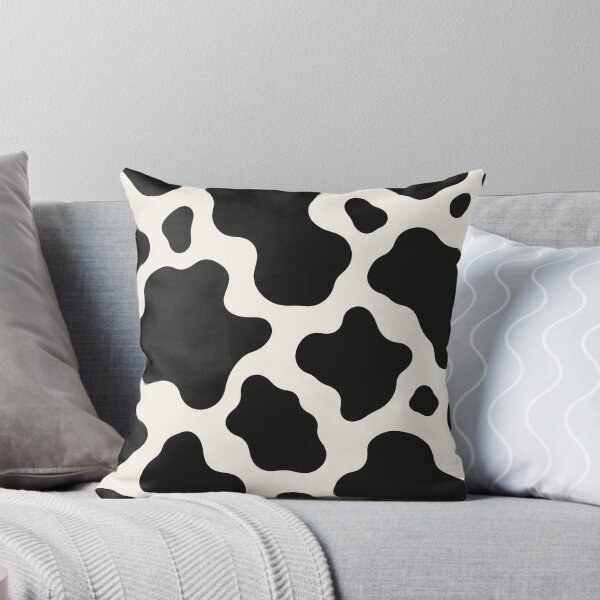 Item preview, Black and White Cow Spots Pattern Minimalist Cowhide designed and sold by KokoDeez.