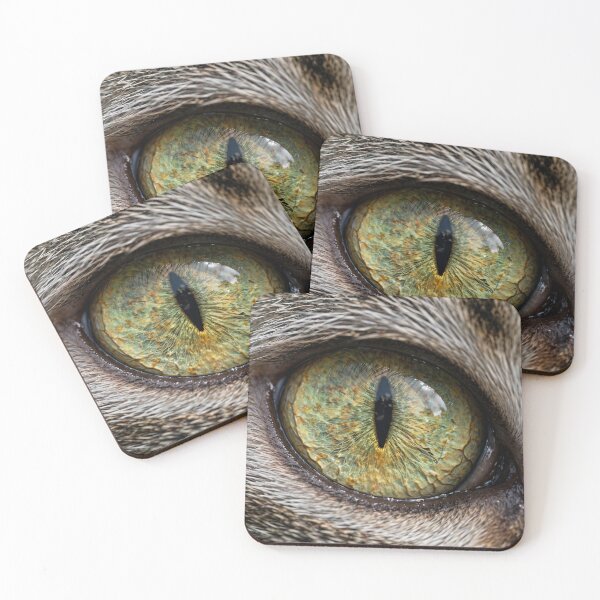 Item preview, Cat's Eye Up Close — Green and Gold Iris Macro, Tabby Cat Eye designed and sold by Stevercortinas.