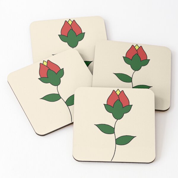 Item preview, Traditional Red Rose Tattoo Flash designed and sold by BrunaBernardes.