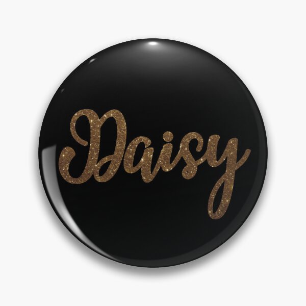 Item preview, Daisy Golden Sparkly Personalised Name Design designed and sold by CamilasPrints.