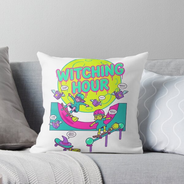 Item preview, WITCHING HOUR Witch Skatepark - Surreal Candy Halloween Skate Art designed and sold by jrzvibe.