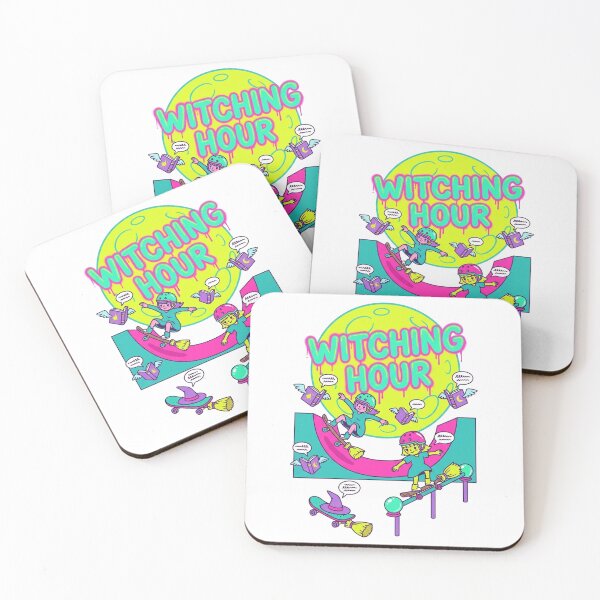 Item preview, WITCHING HOUR Witch Skatepark - Surreal Candy Halloween Skate Art designed and sold by jrzvibe.