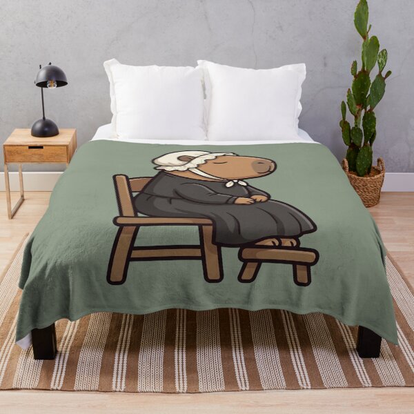 Item preview, Whistlers Mother Capybara Parody designed and sold by Rariks.