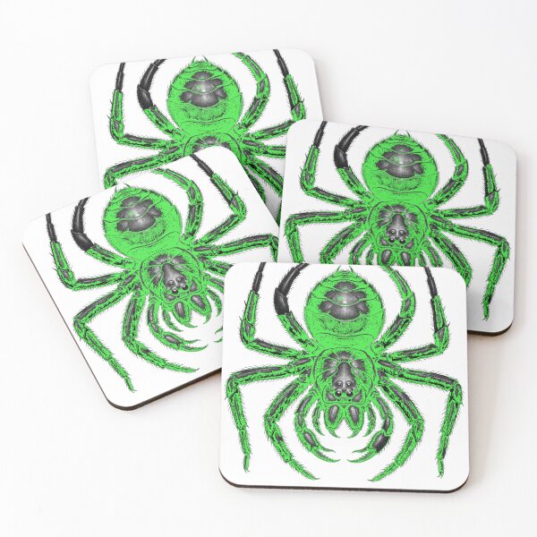 Item preview,   Realistic Black Spider Realistic Insect Graphic Art Print designed and sold by hepopatterns.