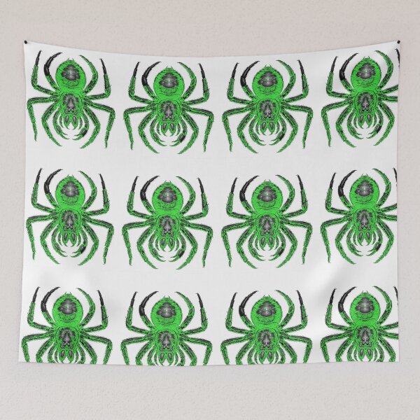 Item preview,   Realistic Black Spider Realistic Insect Graphic Art Print designed and sold by hepopatterns.