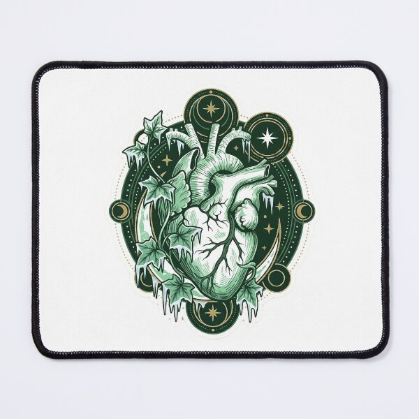 Item preview, Mystic Witchcore Anatomical Heart Winter Ivy Celestial designed and sold by m.mmado.
