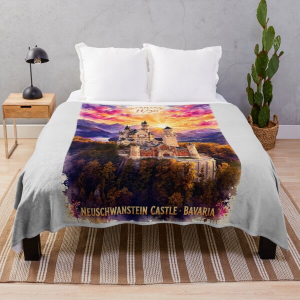 Item preview, Germany — Neuschwanstein Castle — A Royal View Over Bavaria designed and sold by DibujandoPorfa.