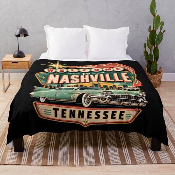 Item preview, Nashville Welcome Sign and Mint Vintage Cruiser designed and sold by Fenay Designs.