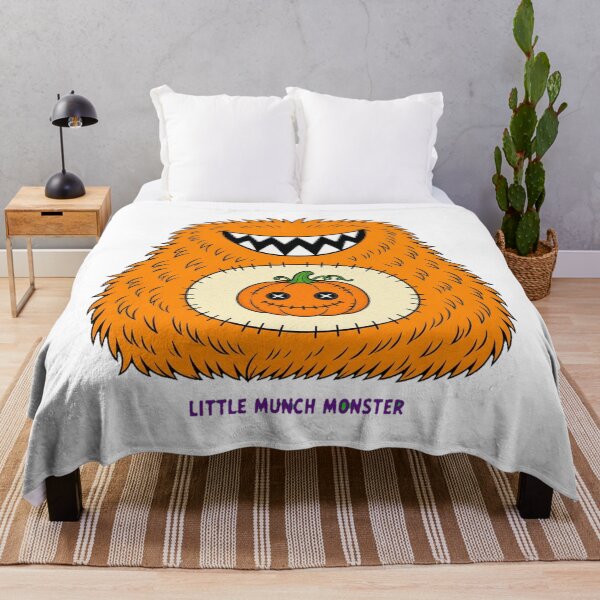 Item preview, Little Monster Halloween Costume - Furry Orange Pumpkin Monster designed and sold by DTSA.